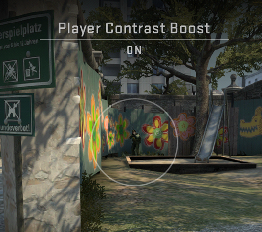 CS:GO Boost player contrast on