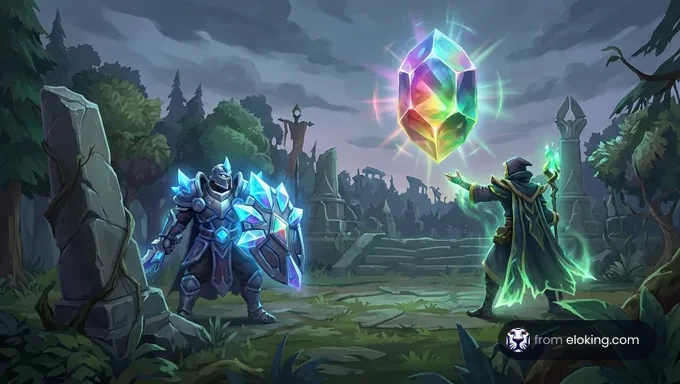 Dota 2 Facets selection screen showing hero customization options before a match.