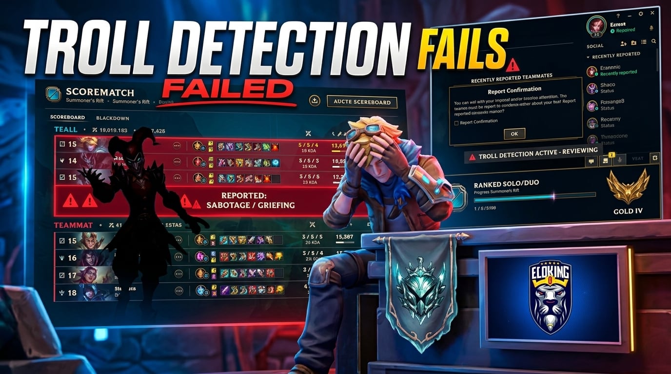 League of Legends-Spieler sind frustriert über Riots Troll-Erkennung, die nichts bewirkt