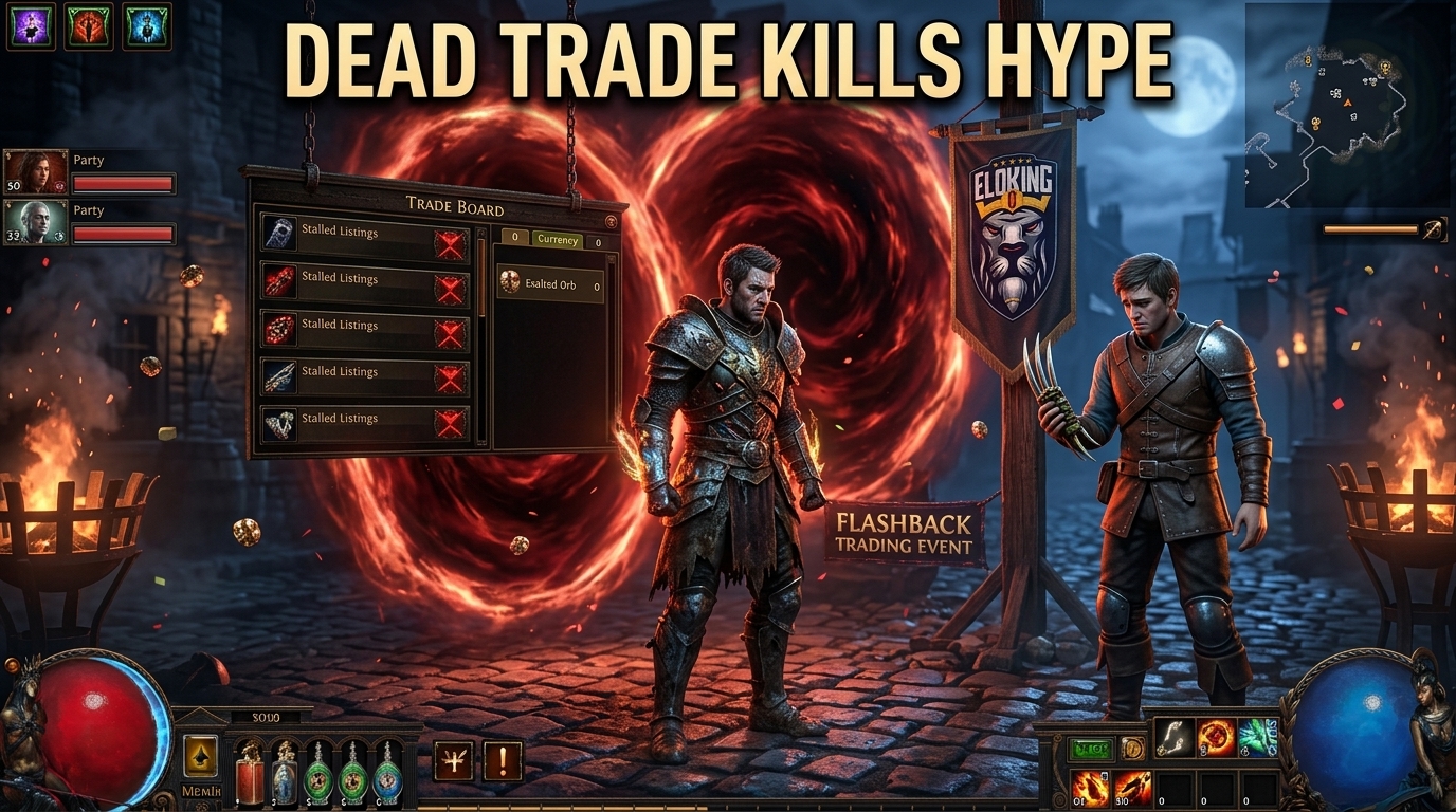 Le commerce mort tue l’engouement pour l’événement de Path of Exile