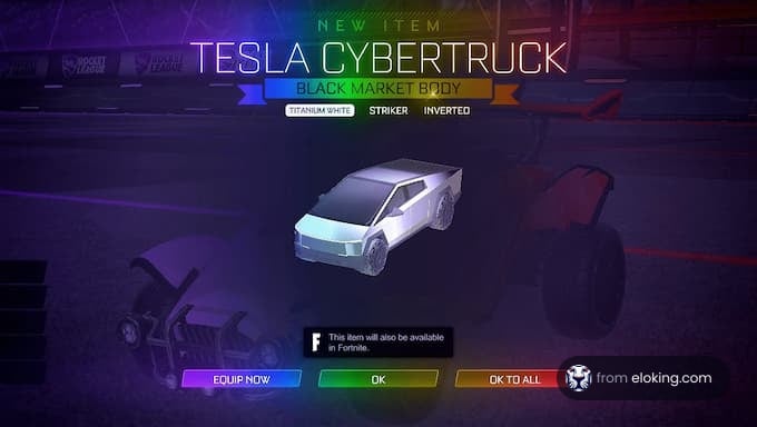 Cybertruck freischalten