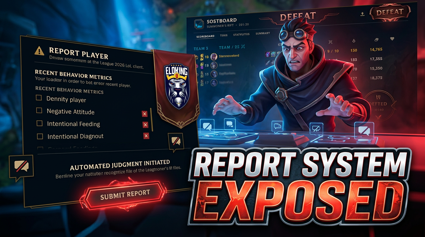 Wie Riots Meldesystem in League of Legends 2026 funktioniert