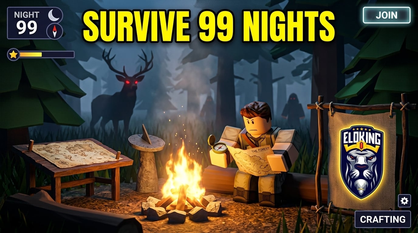How to Survive 99 Nights in the Forest with the Compass