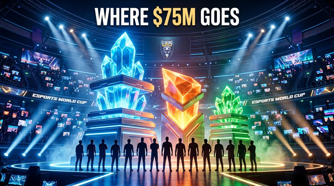 Where the Esports World Cup 2026’s $75M Prize Pool Goes