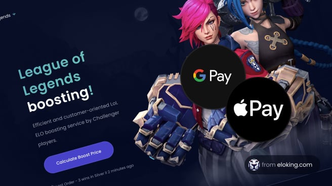 How to buy Elo Boost with Apple Pay or Google Pay - Eloking