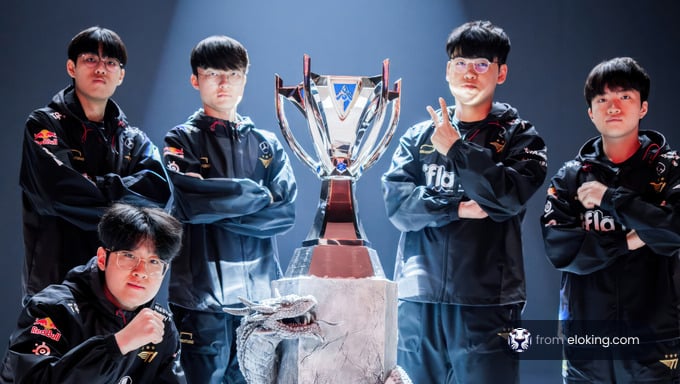 League of Legends: Se revelan las pieles ganadoras del Mundial 2023 de T1