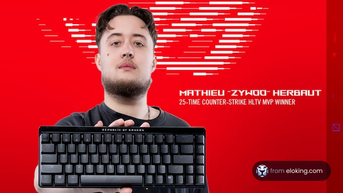 ZywOo named the new ambassador for ASUS ROG