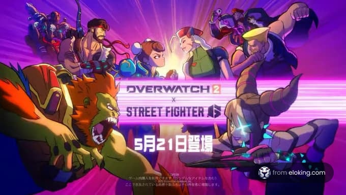 Overwatch 2 x Street Fighter skins and collaboration date