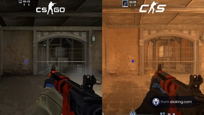 CSGO and CS2 comparison