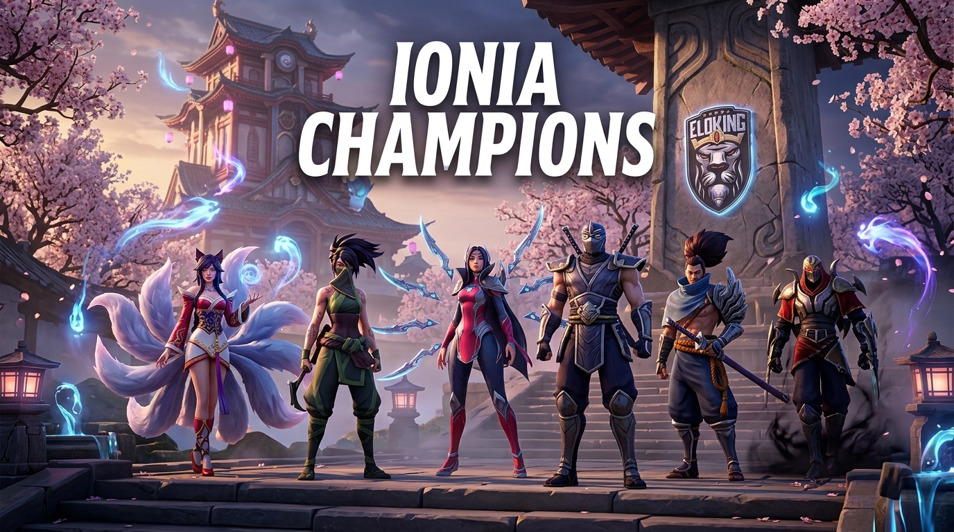 Every League of Legends Champion From Ionia