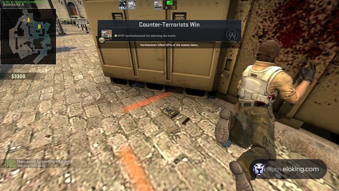 A FACEIT gameplay screenshot