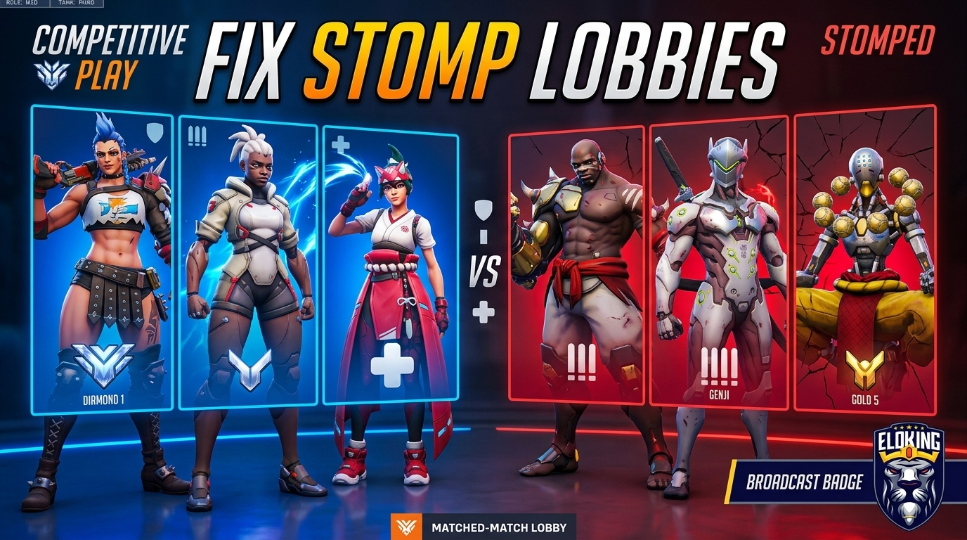 Comment Fixer l'Appariement Classé d'Overwatch 2 et les Lobbies à Sens Unique