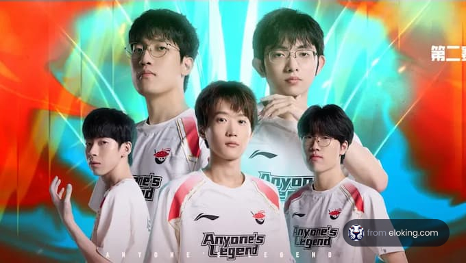 Anyone's Legend esports team members in action