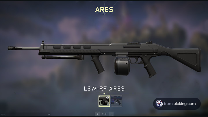 Ares LSW-RF on display