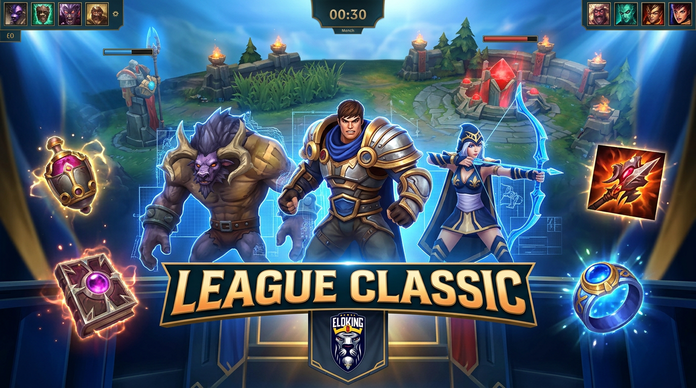 League of Legends Classic: fecha de revelación, campeones y cómo jugar