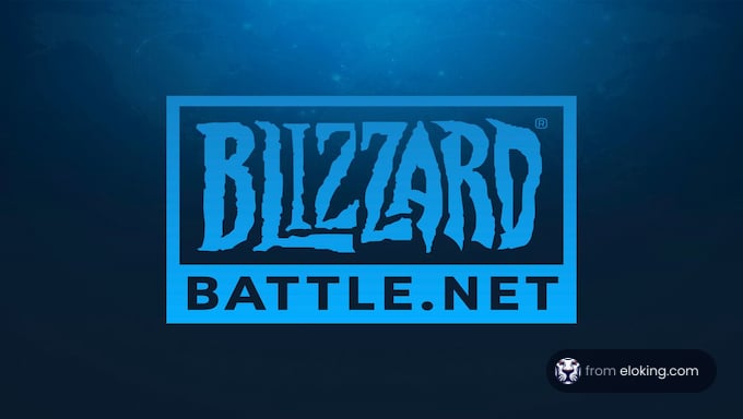 Blizzard Battle.net logo on a dark blue background