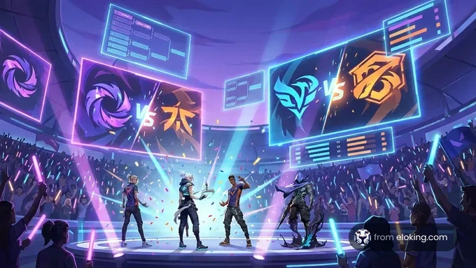 VCT 2026 EMEA Kickoff match action with teams competing for Masters Santiago qualification.