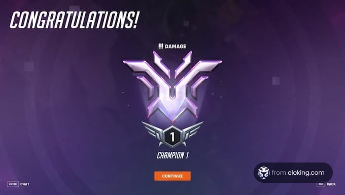 Congratulations! You are Champion 1 in Damage.