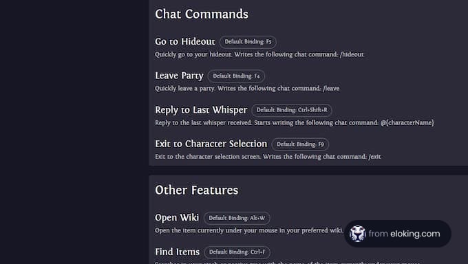 Chat Commands and Features Guide