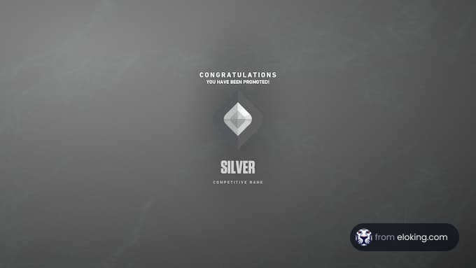 Congratulations on being promoted to Silver competitive rank