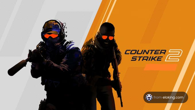 Two characters from Counter Strike 2 video game