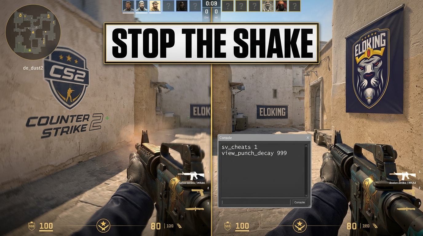 How to Remove Screen Shake in CS2