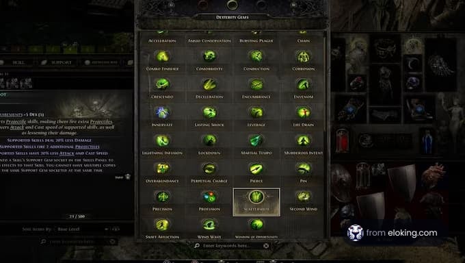 Diablo 4 dexterity gems overview