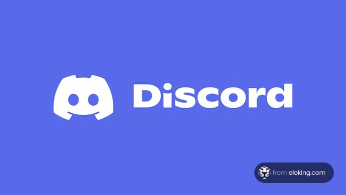 Discord logo on a blue background