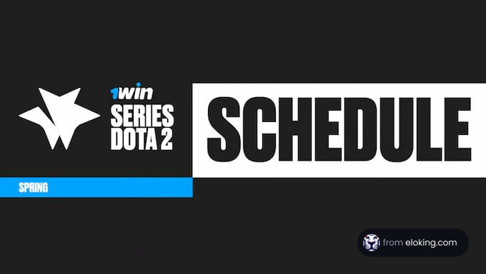 1win Series Dota 2 Spring Schedule banner