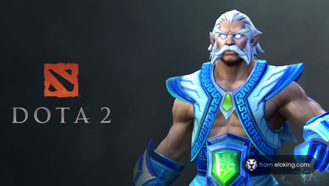 Zeus character from Dota 2 game