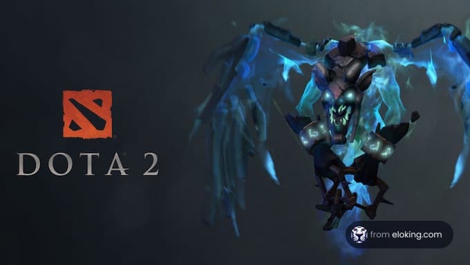 Dota 2 spirit hero with a mystical design