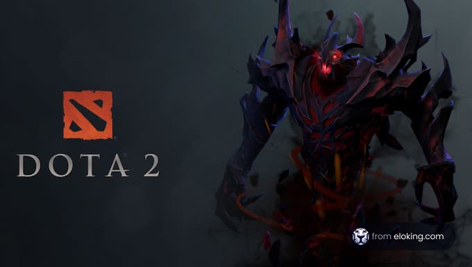 Shadow Fiend character from Dota 2