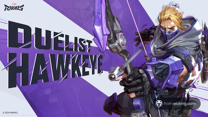 Duelist Hawkeye from Marvel Rivals