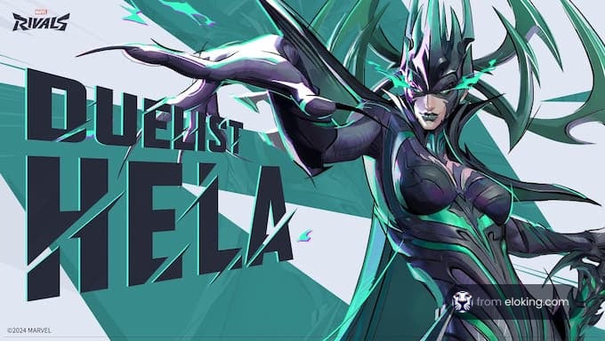 Duelist Hela from Marvel Rivals