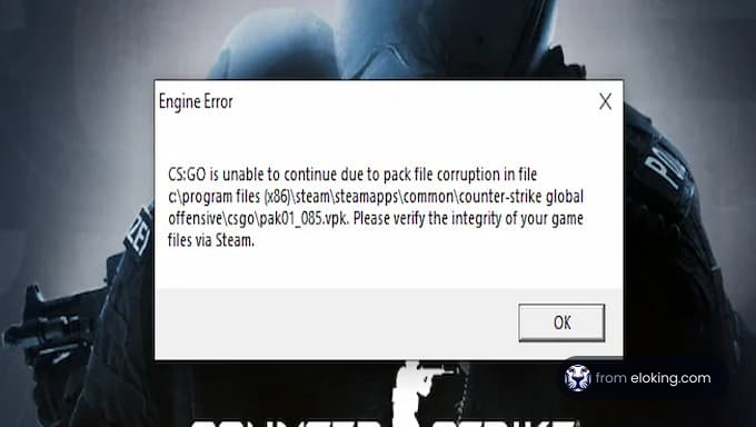 Corrupted File Error for CS2