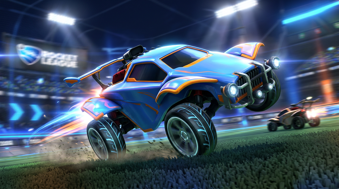 Rocket League grinder pushing through ranked with focused recovery play
