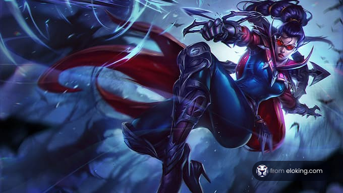 An action-packed scene featuring a strong fantasy hero in a dynamic pose.