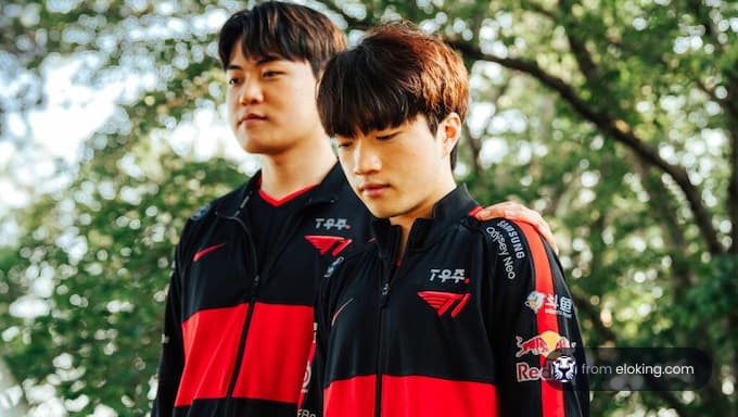 Esports team players posing outdoors