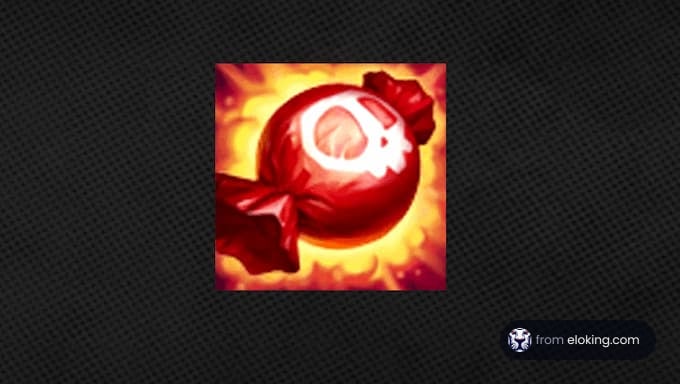 A fun explosive candy icon