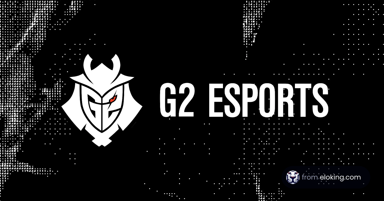 G2 Esports logo on a starry black background