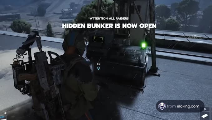 The hidden bunker is now open in the game.