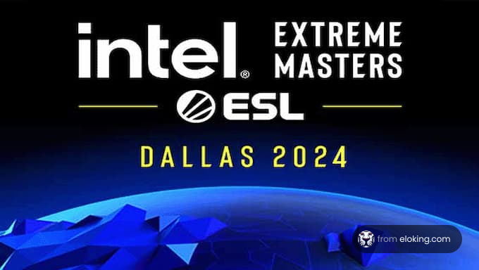 Intel Extreme Masters ESL event announcement for Dallas 2024