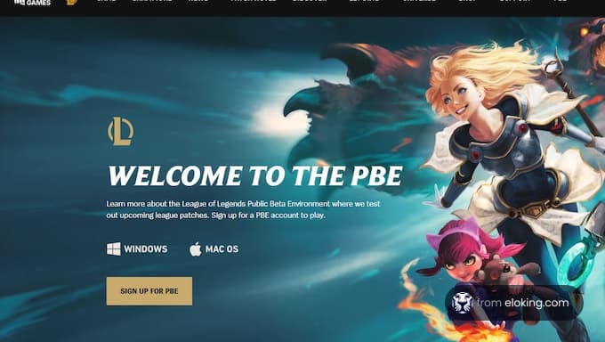 Welcome to the League of Legends Public Beta Environment