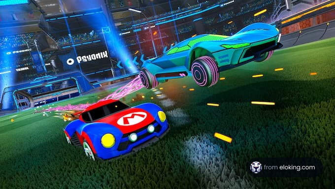 Wie funktioniert der Split-Screen in Rocket League?