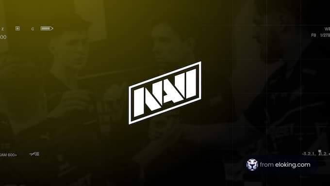 NAVI team celebrating in a gaming environment