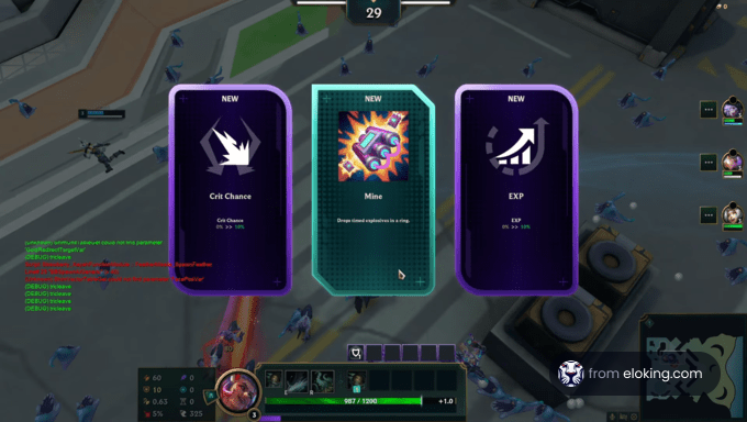 Three new game cards displayed in an online game interface