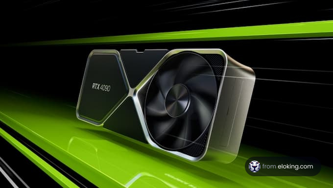 NVIDIA RTX 4090 graphics card on a sleek background
