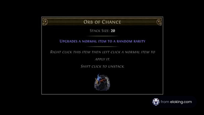 Orb of Chance item upgrade guide