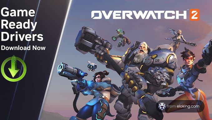 Action-packed Overwatch 2 characters ready for gaming.