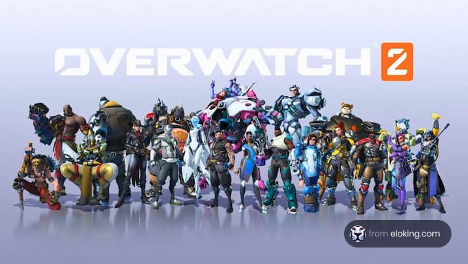 Diverse Overwatch 2 characters assembled for battle